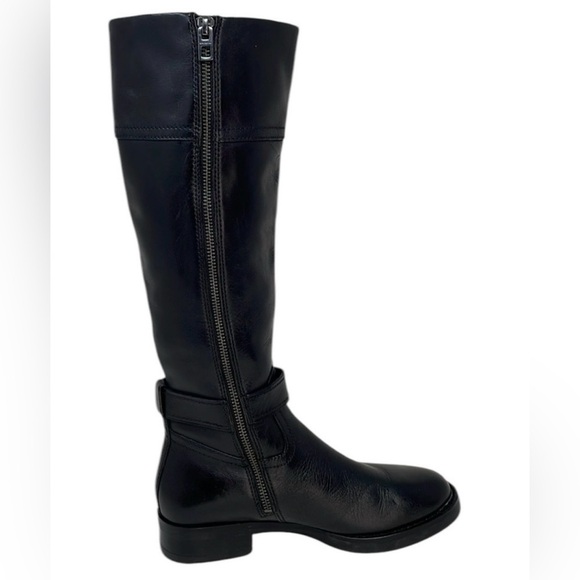 Coach Black Leather Ankle Boots - Picture 8 of 16